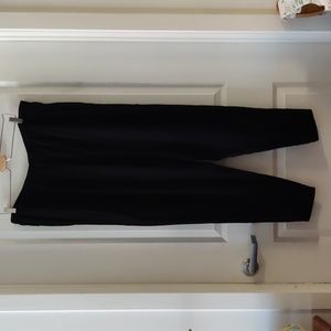 EUC Eileen Fisher Woman Plus Size 1x Black Silk Pants